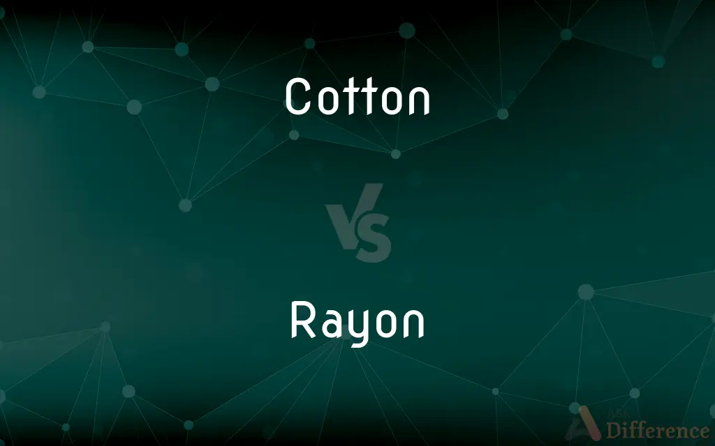Cotton vs. Rayon — What's the Difference?