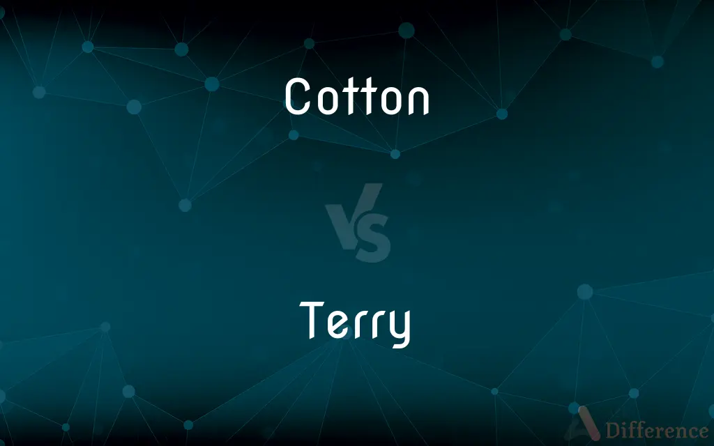 Cotton vs. Terry — What's the Difference?