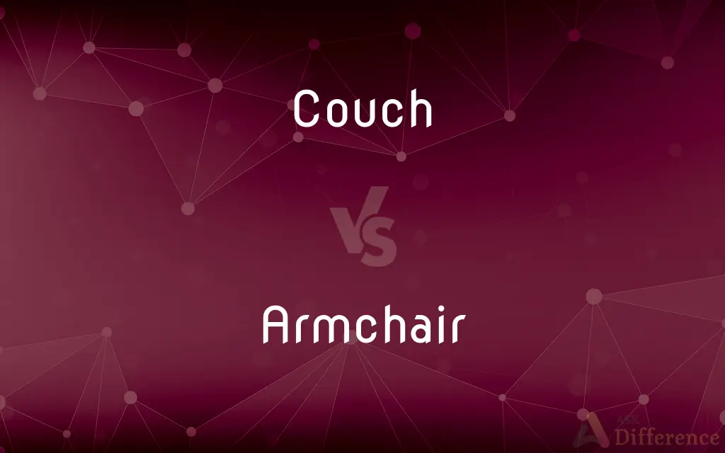 Couch vs. Armchair — What's the Difference?