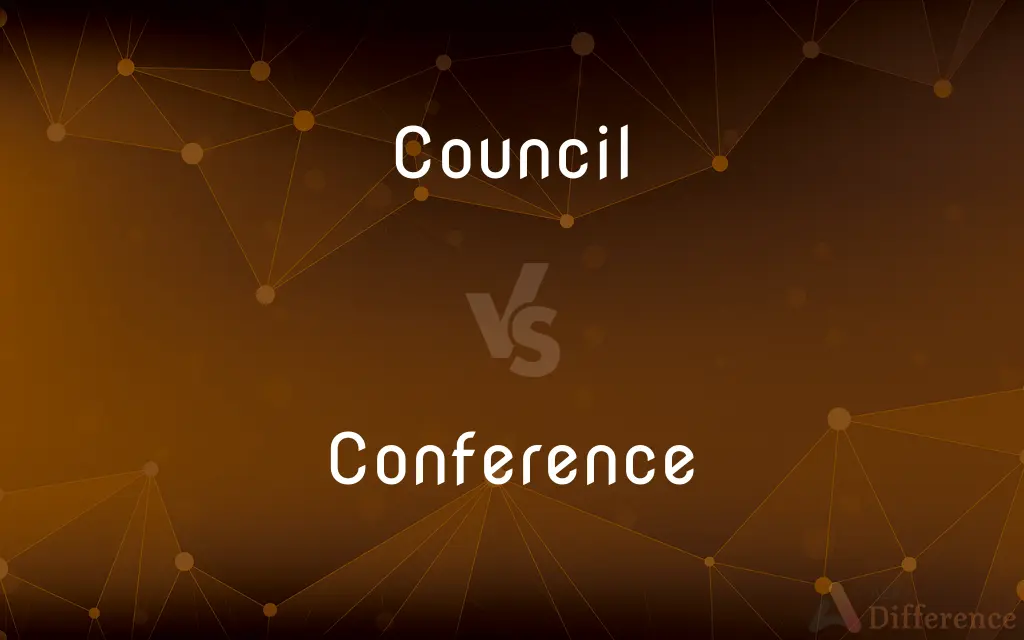 Council vs. Conference — What's the Difference?