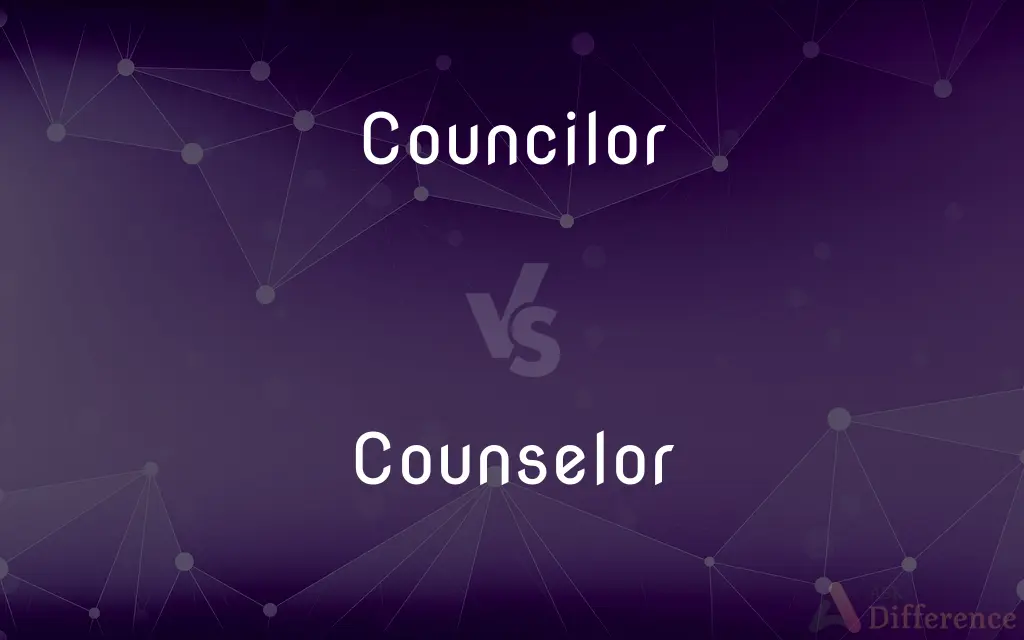Councilor vs. Counselor — What's the Difference?