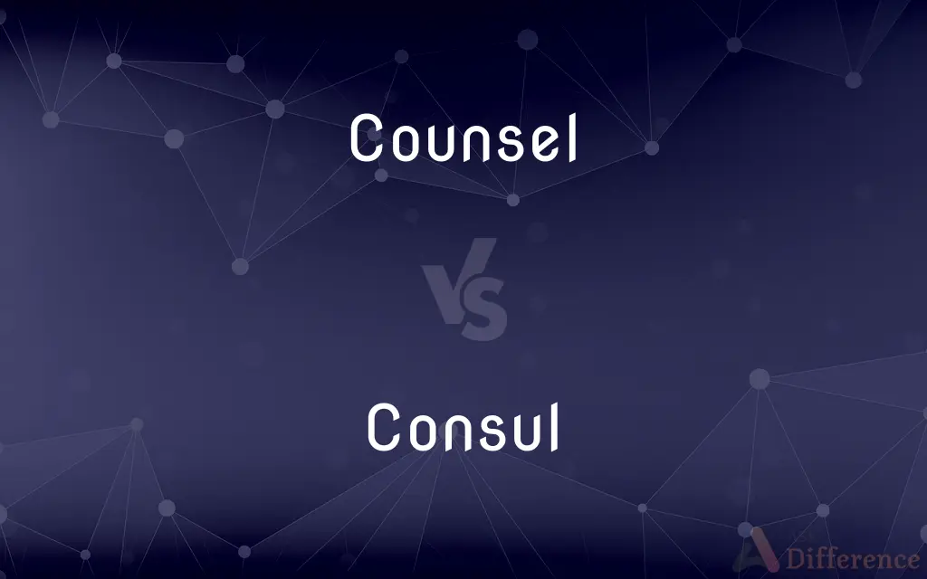 Counsel vs. Consul — What's the Difference?