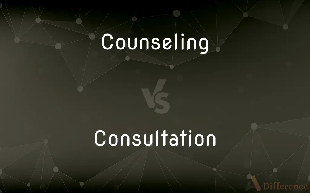Counseling vs. Consultation — What's the Difference?