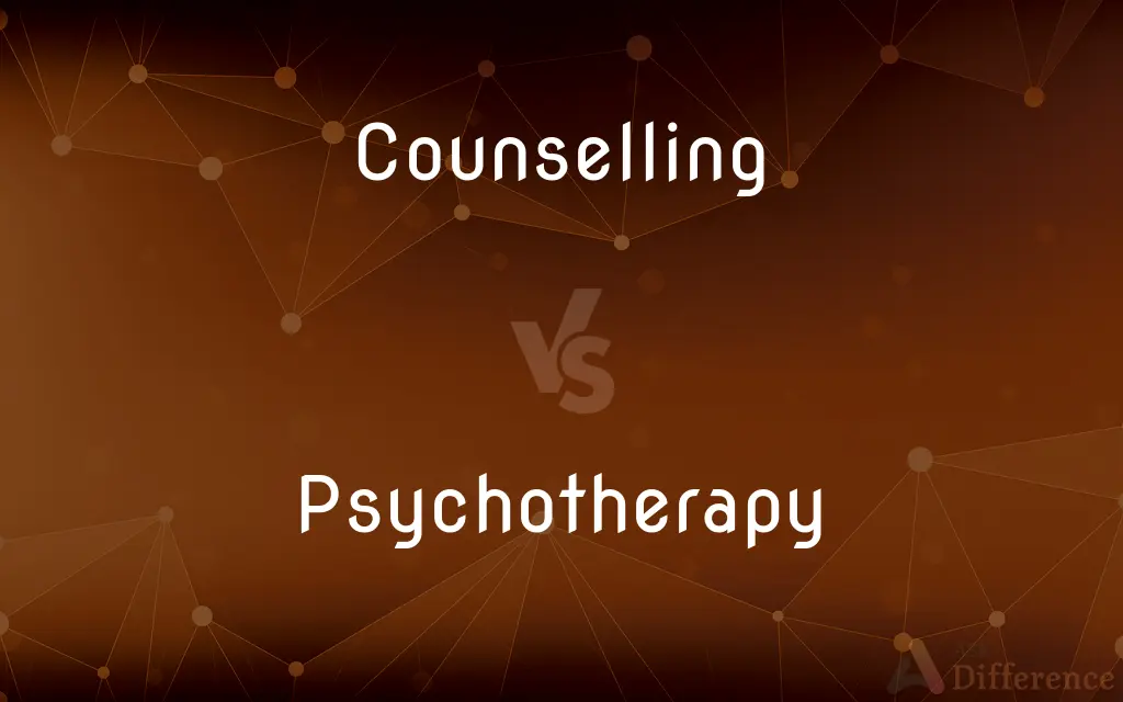 Counselling vs. Psychotherapy — What's the Difference?