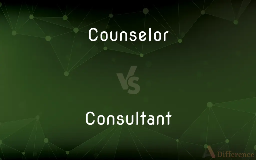 Counselor vs. Consultant — What's the Difference?