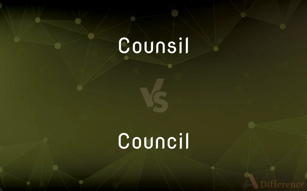 Counsil vs. Council — Which is Correct Spelling?