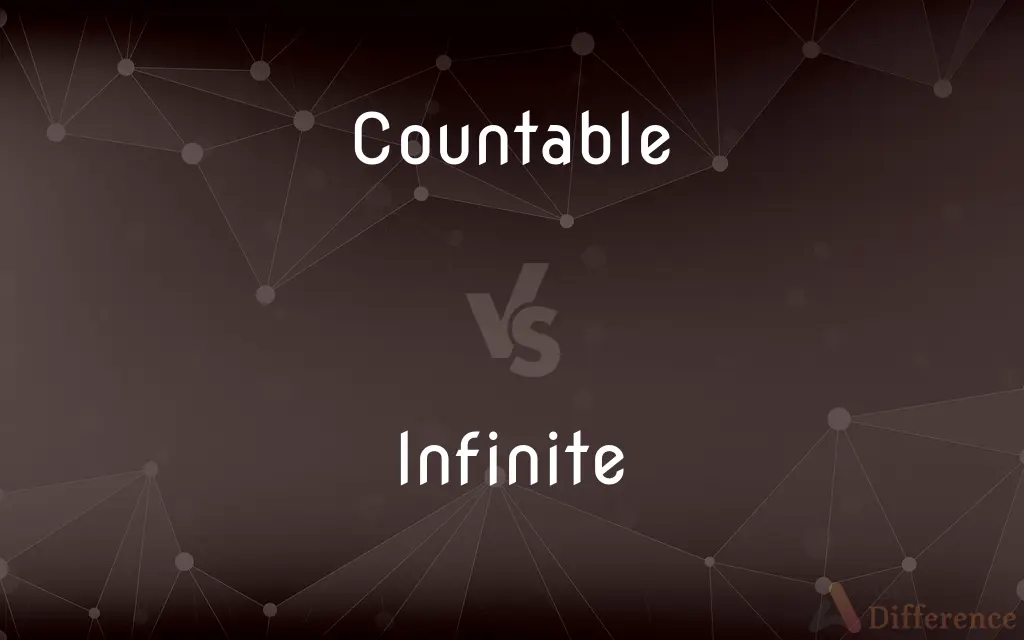 Countable vs. Infinite — What's the Difference?