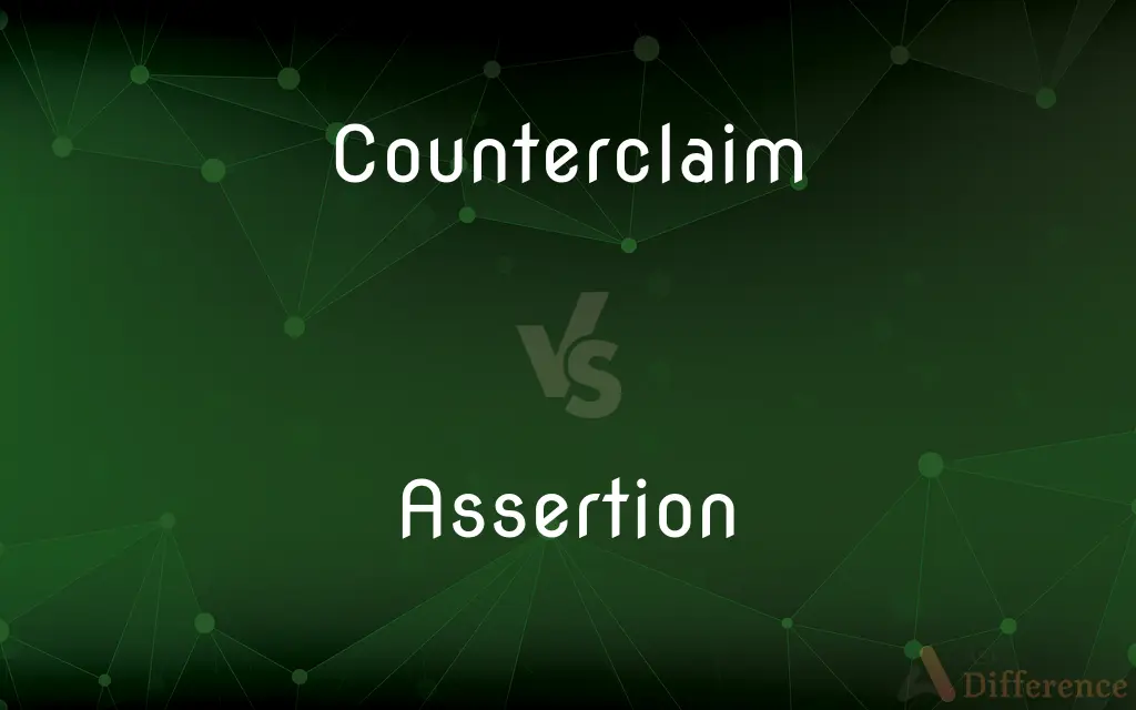 Counterclaim vs. Assertion — What's the Difference?