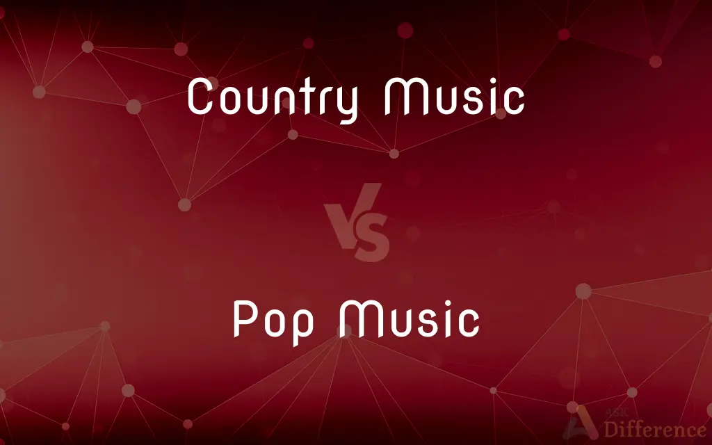 Country Music vs. Pop Music — What's the Difference?