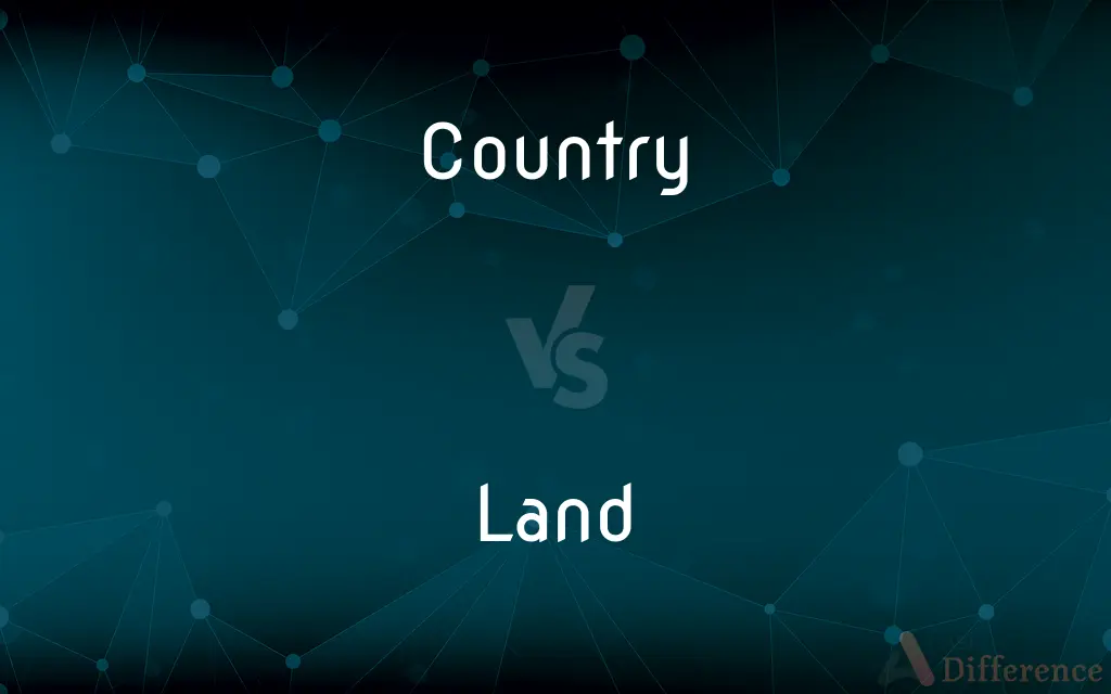 Country vs. Land — What's the Difference?