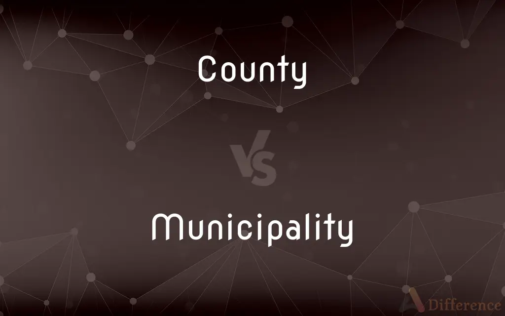 County vs. Municipality — What's the Difference?