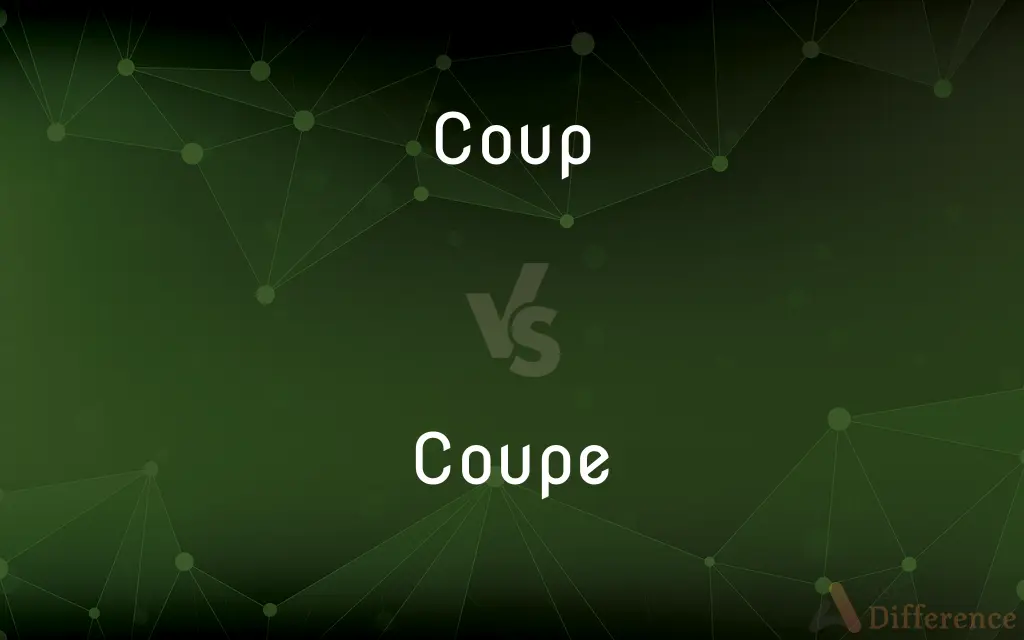 Coup vs. Coupe — What's the Difference?