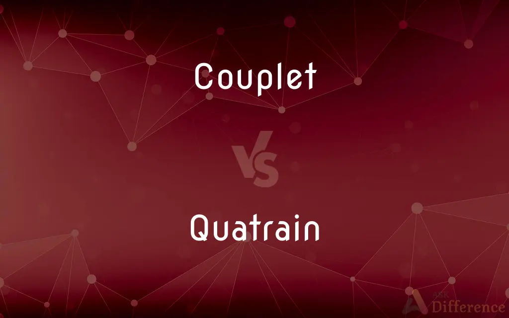 Couplet vs. Quatrain — What's the Difference?