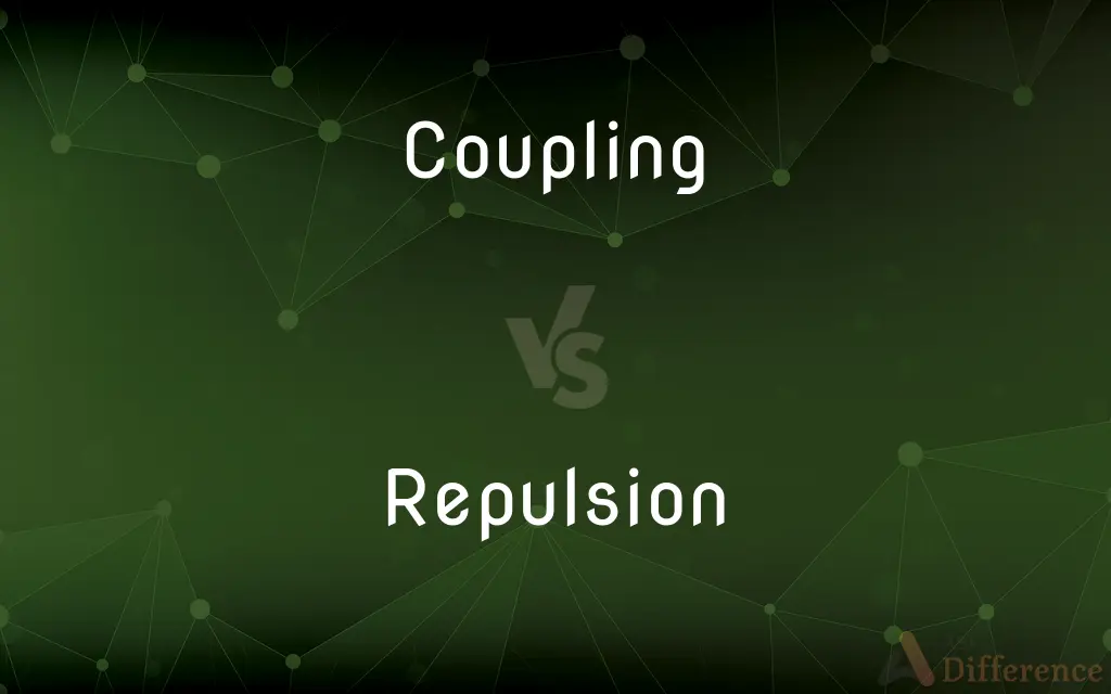 Coupling vs. Repulsion — What's the Difference?
