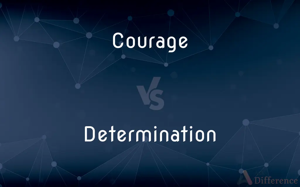 Courage vs. Determination — What's the Difference?