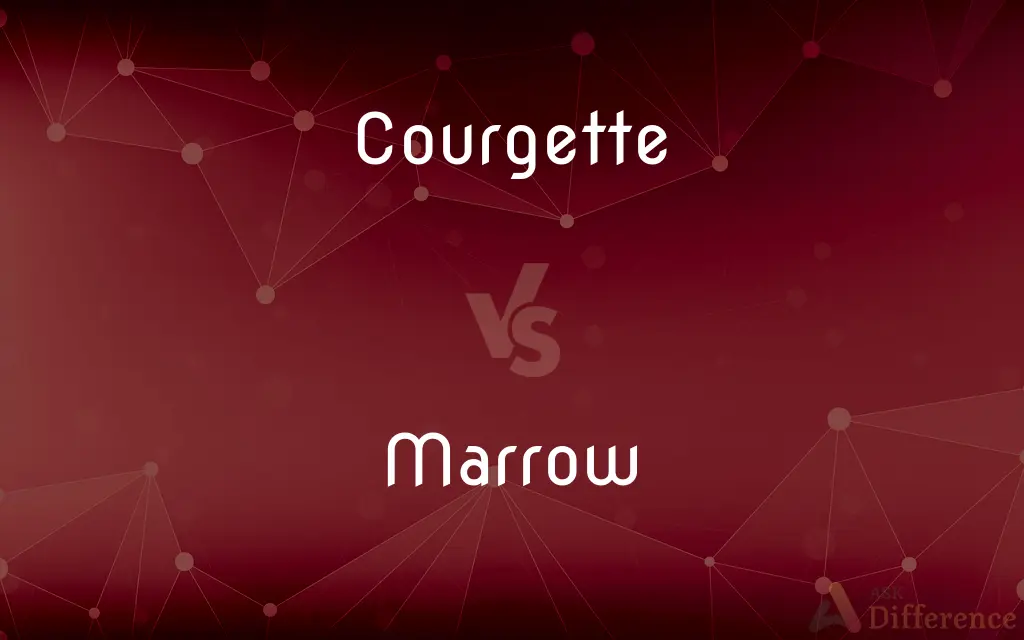 Courgette vs. Marrow — What's the Difference?