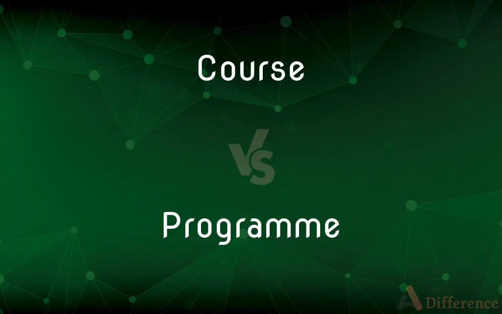 Course vs. Programme — What's the Difference?