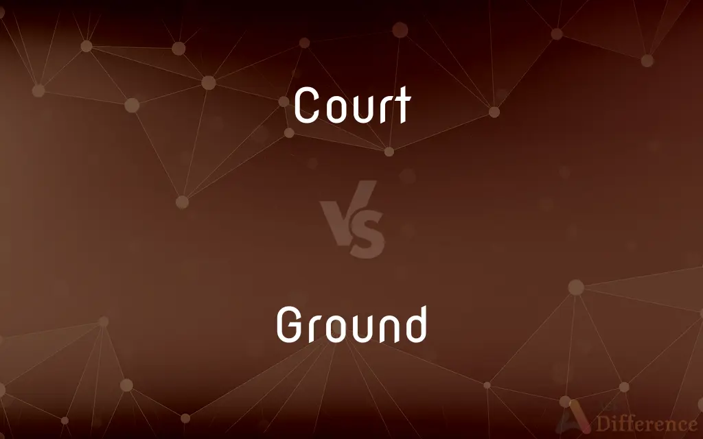 Court vs. Ground — What's the Difference?