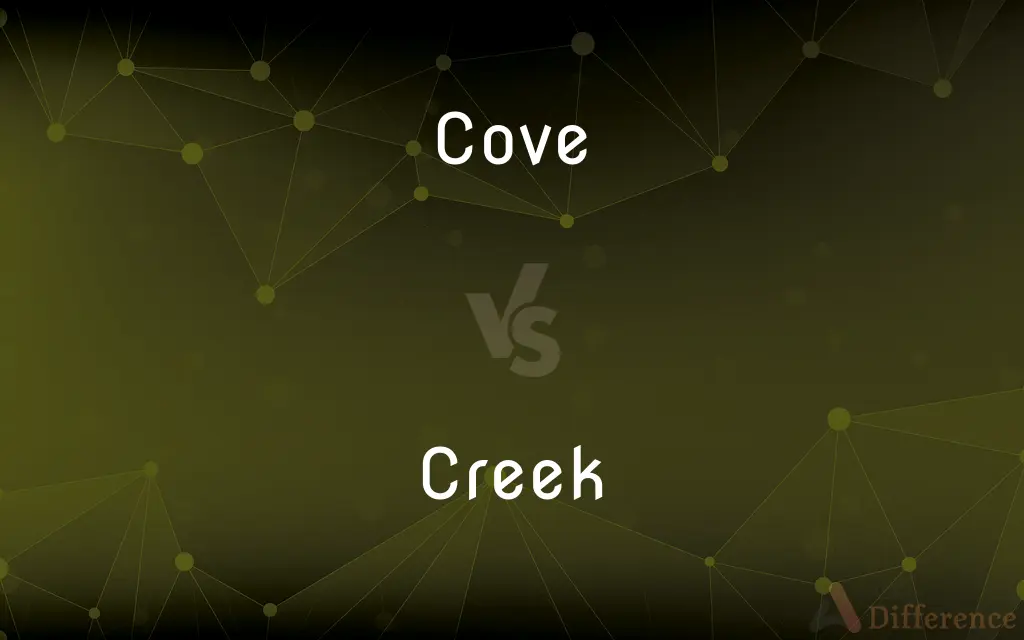 Cove vs. Creek — What's the Difference?