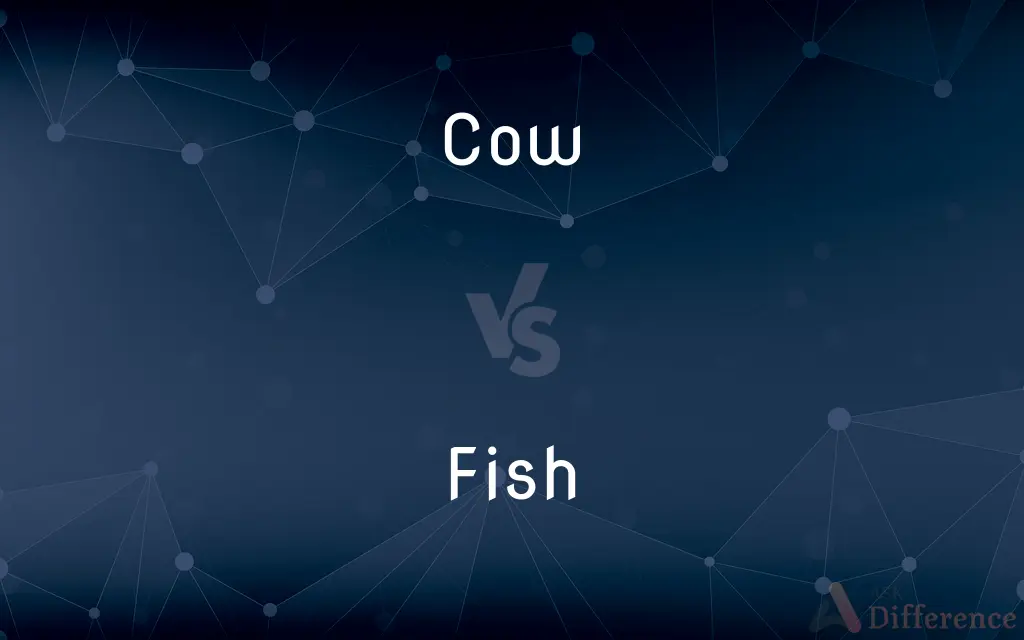 Cow vs. Fish — What's the Difference?