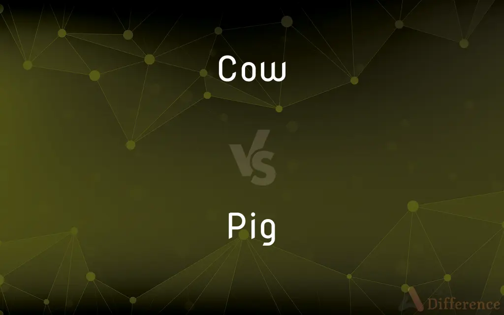 Cow vs. Pig — What's the Difference?