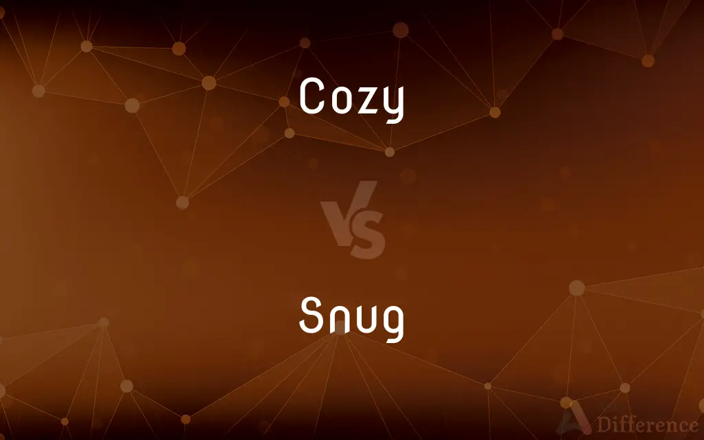 Cozy vs. Snug — What's the Difference?