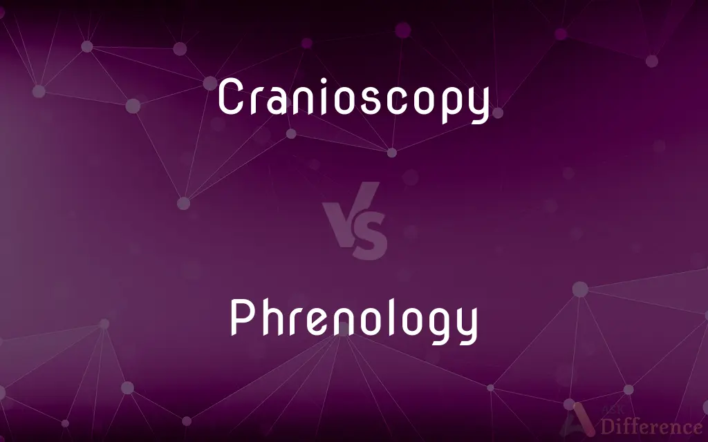 Cranioscopy vs. Phrenology — What's the Difference?