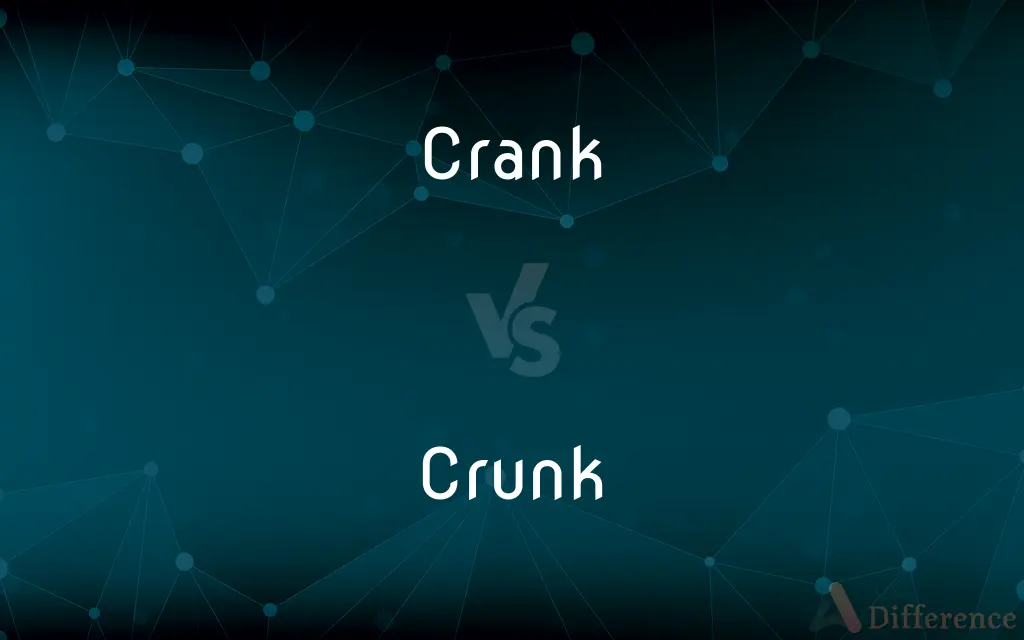 Crank vs. Crunk — What's the Difference?