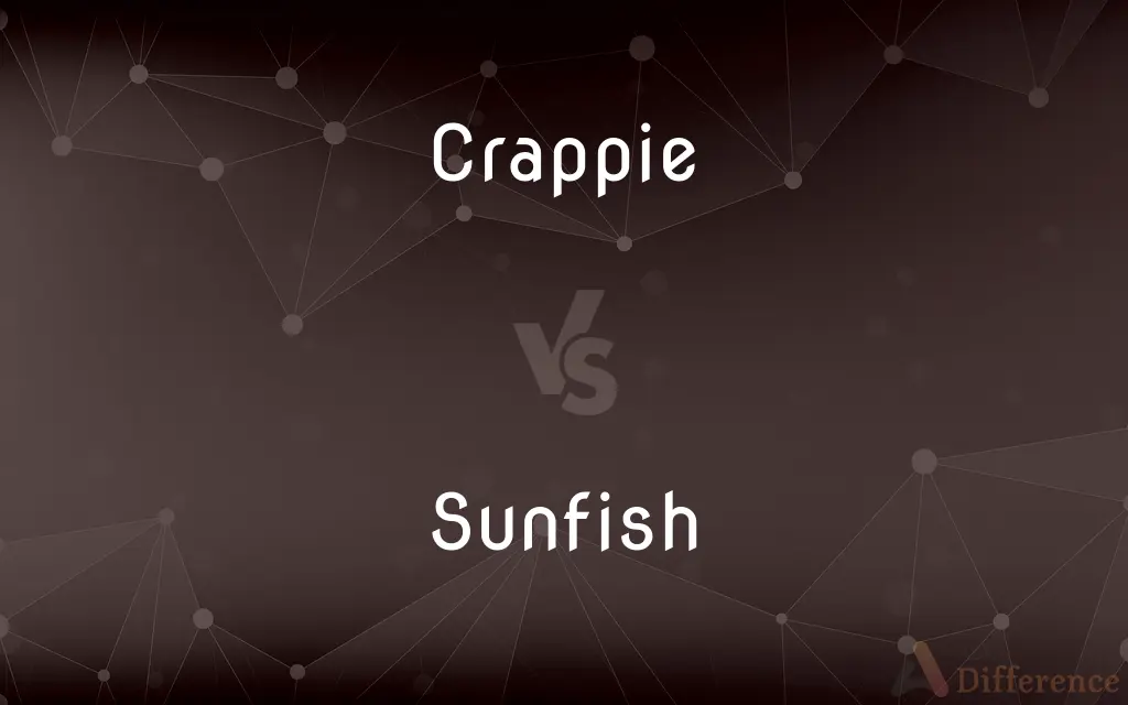 Crappie vs. Sunfish — What's the Difference?