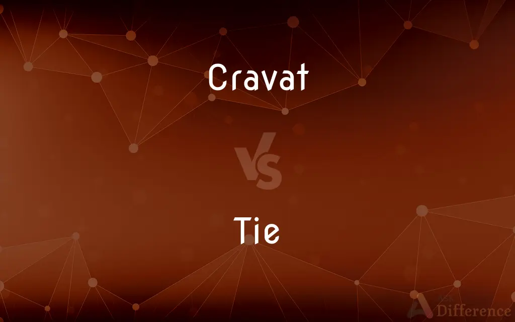 Cravat vs. Tie — What's the Difference?