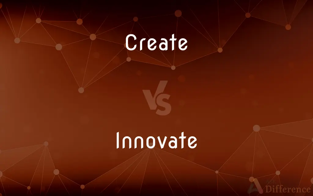 Create vs. Innovate — What's the Difference?