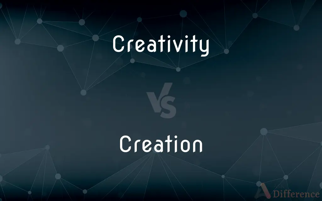 Creativity vs. Creation — What's the Difference?