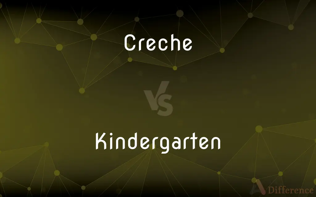 Creche vs. Kindergarten — What's the Difference?
