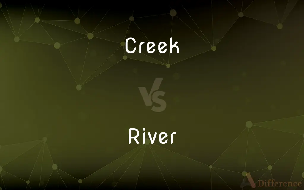 Creek vs. River — What's the Difference?