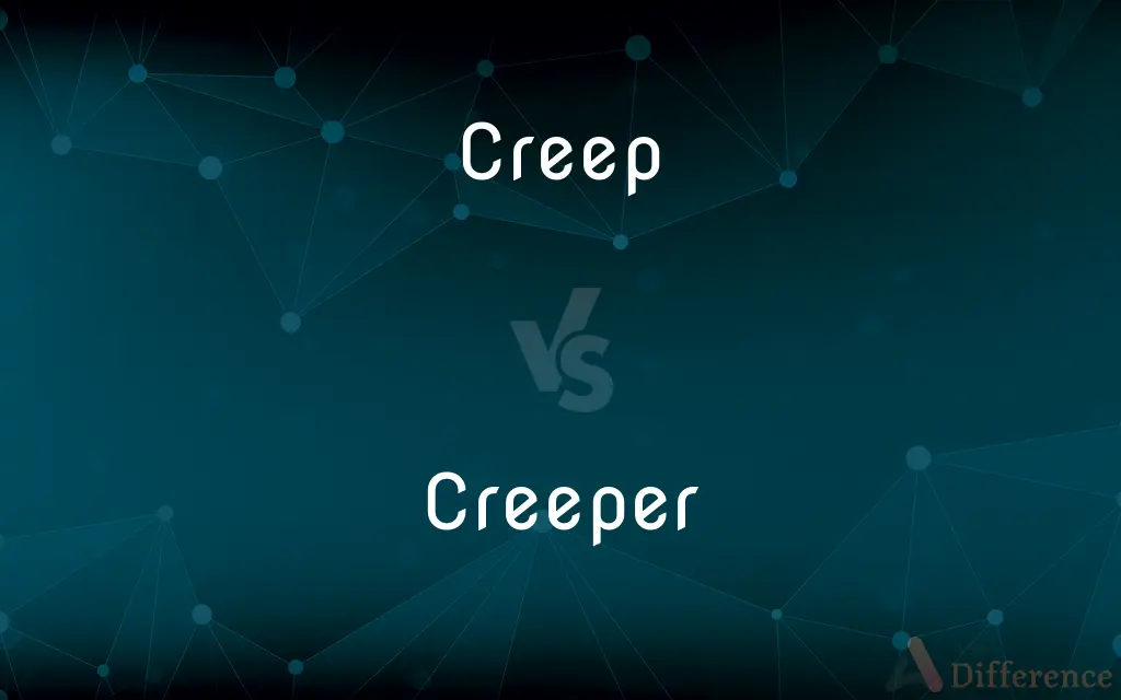 Creep vs. Creeper — What's the Difference?