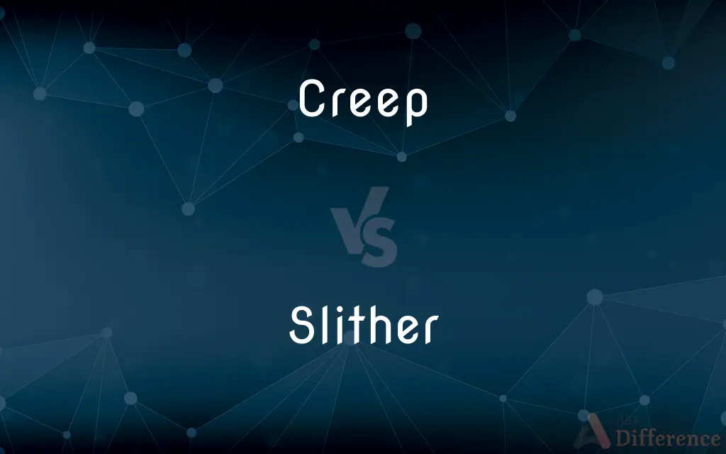 Creep vs. Slither — What's the Difference?