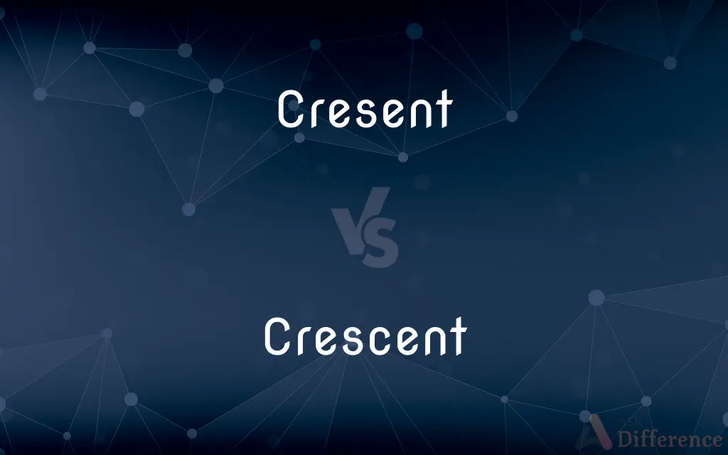 Cresent vs. Crescent — Which is Correct Spelling?
