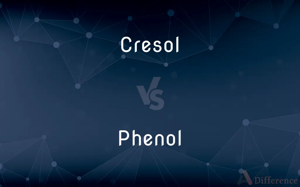 Cresol vs. Phenol — What's the Difference?