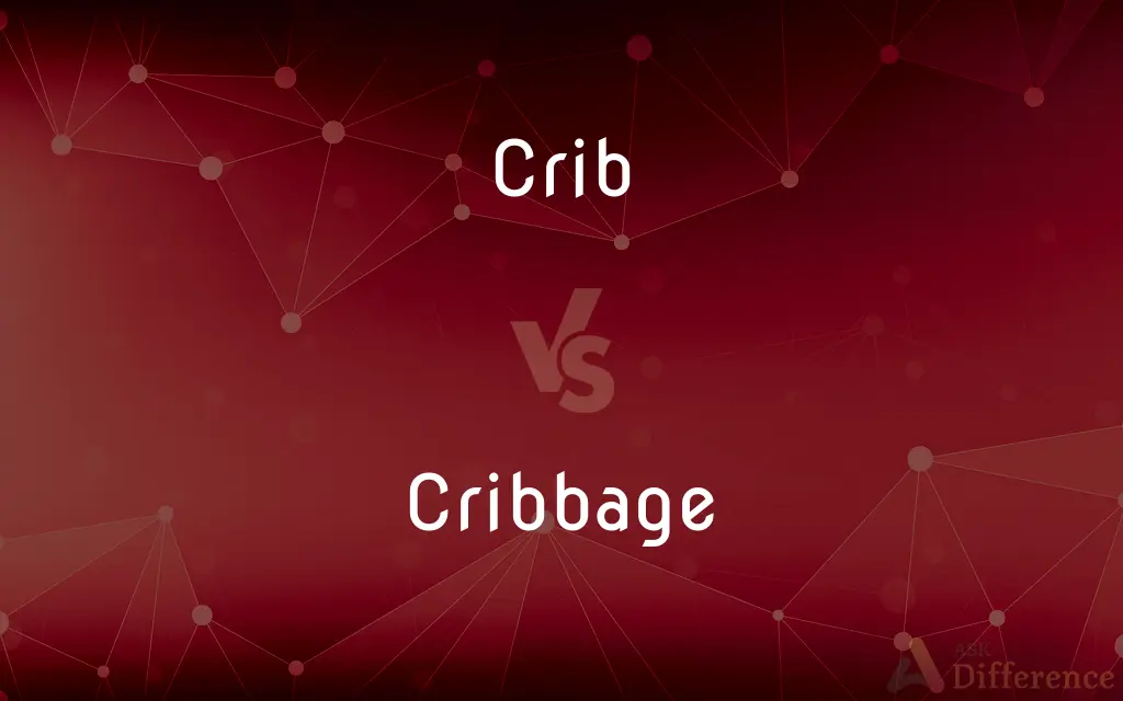 Crib vs. Cribbage — What's the Difference?