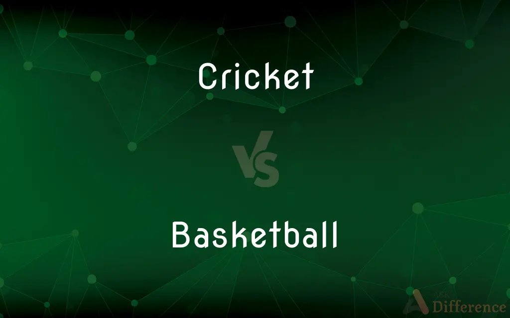 Cricket vs. Basketball — What's the Difference?