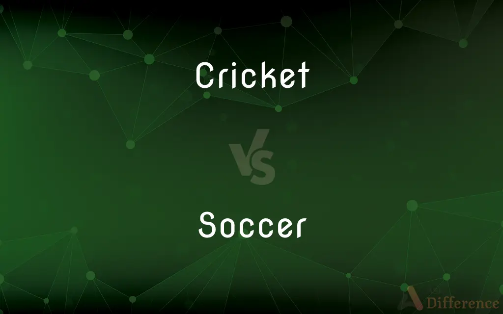 Cricket vs. Soccer — What's the Difference?