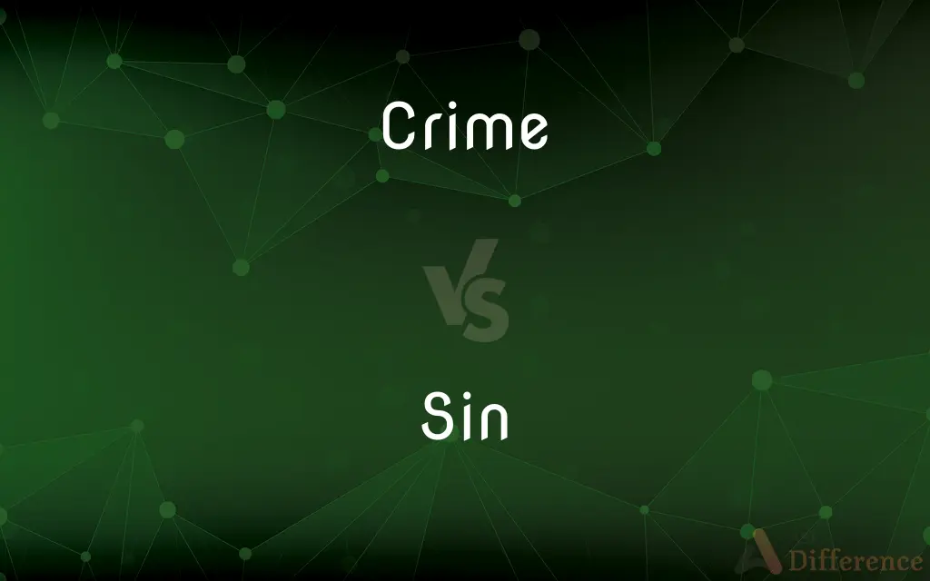 Crime vs. Sin — What's the Difference?