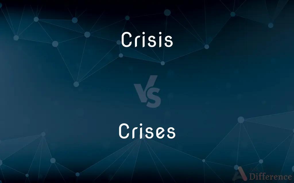 Crisis vs. Crises — What's the Difference?