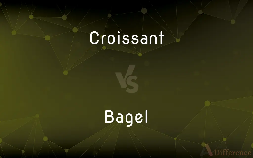 Croissant vs. Bagel — What's the Difference?