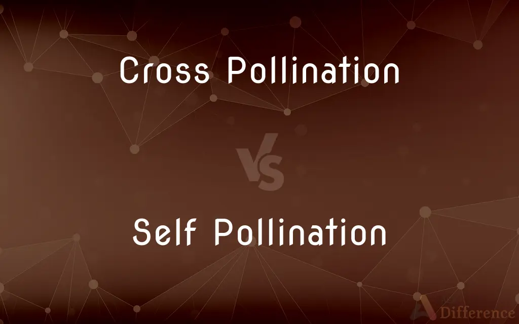 Cross Pollination vs. Self Pollination — What's the Difference?