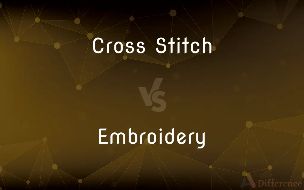 Cross Stitch vs. Embroidery — What's the Difference?