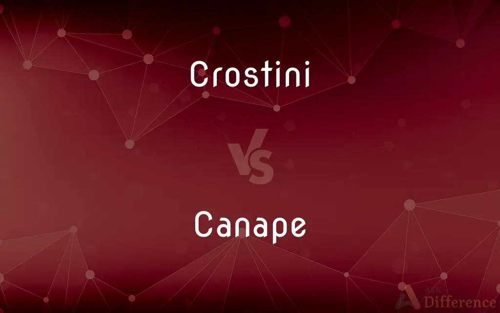 Crostini vs. Canape — What's the Difference?