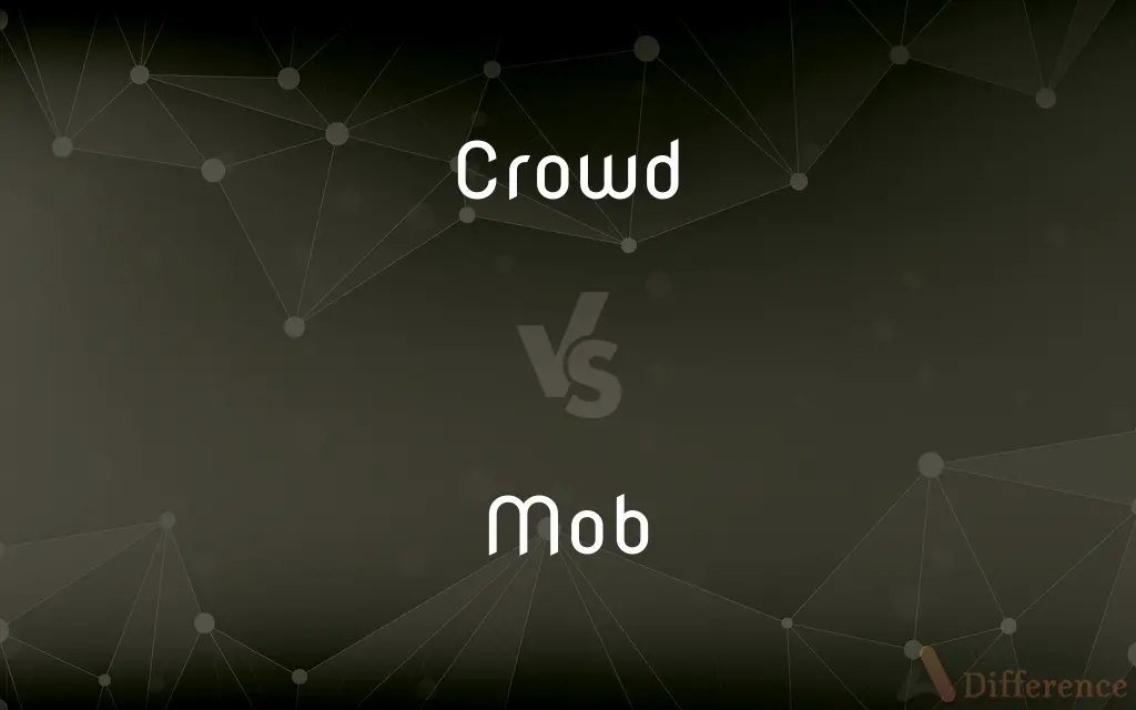 Crowd vs. Mob — What's the Difference?