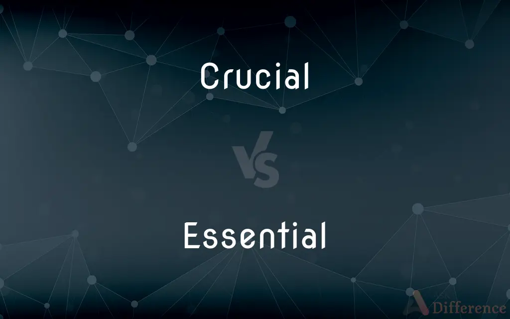 Crucial vs. Essential — What's the Difference?