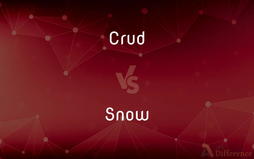 Crud vs. Snow — What's the Difference?